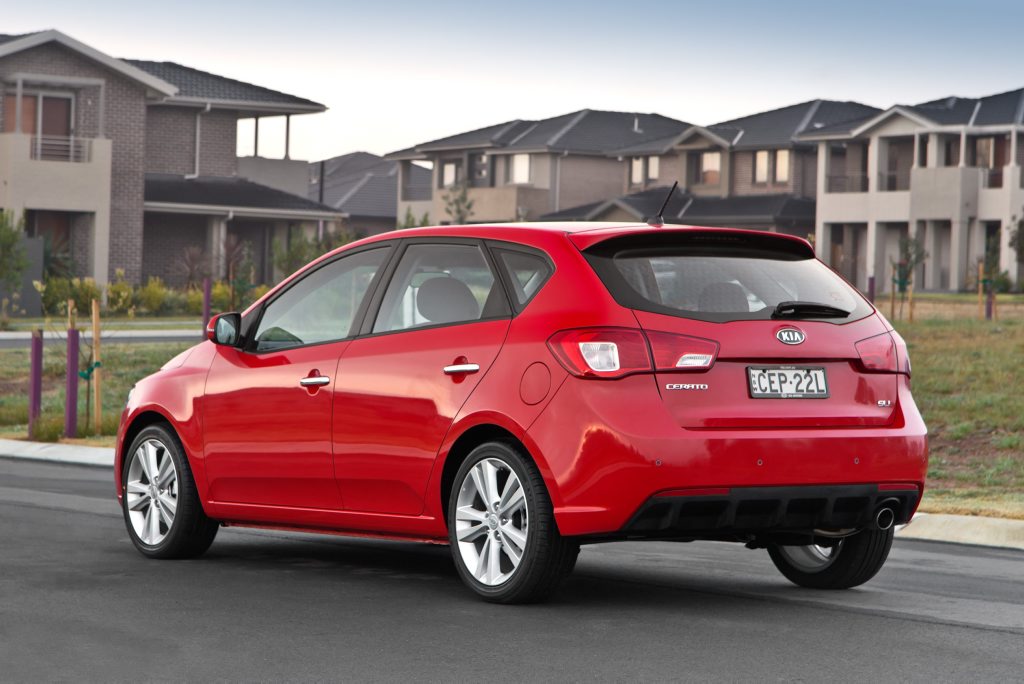 The Kia Cerato Hatch. The Kia Cerato Hatch.